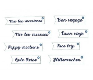 Stickdatei - Reiseanhänger